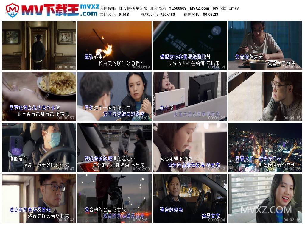 陈其楠-苦尽甘来_国语_流行_YE500909